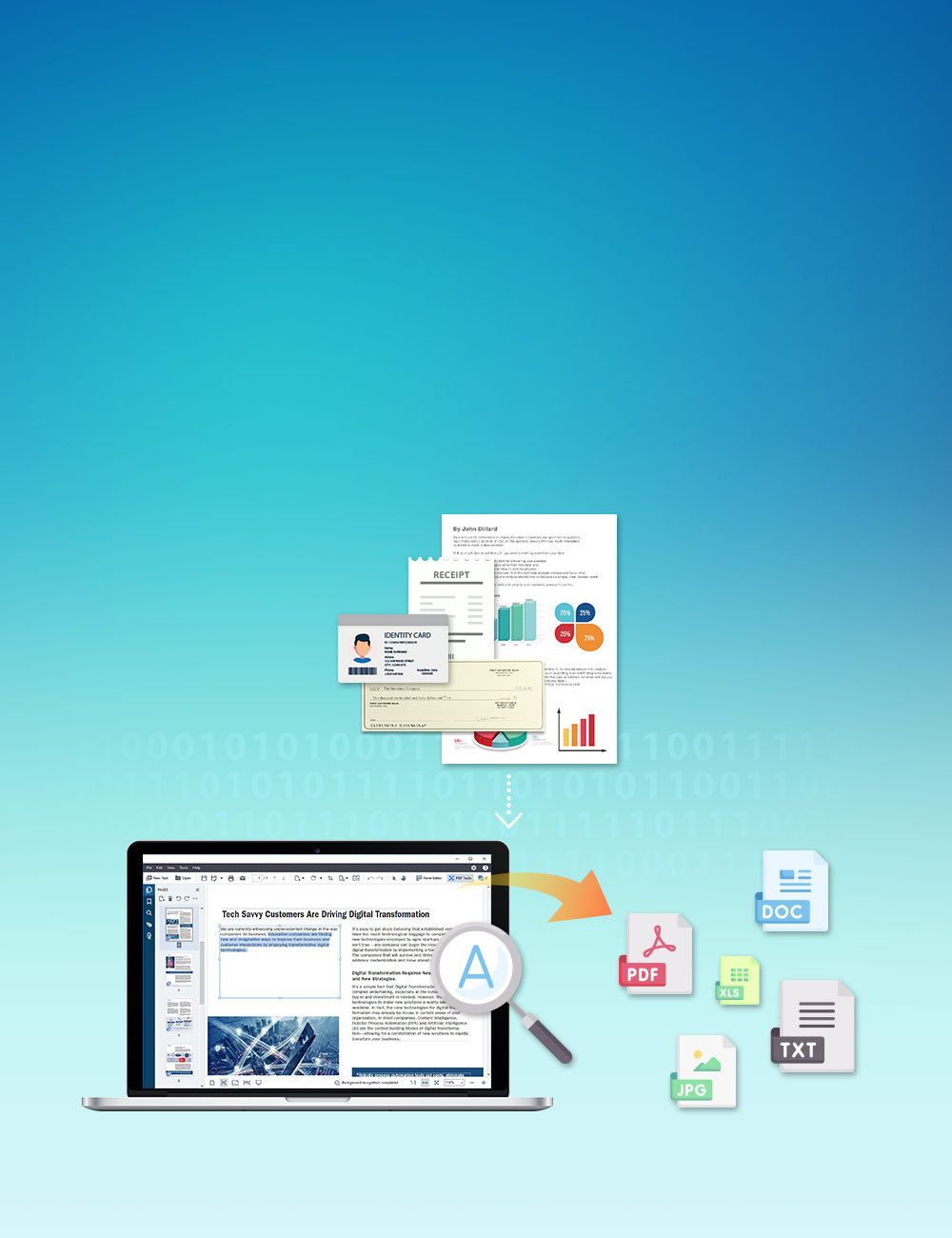 OCR 和可搜索的 PDF OCR 和可搜索的 PDF